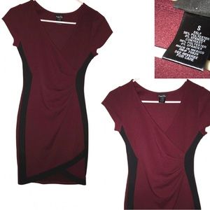 Woman’s fitted dress | tight fitted dress | body shape dress | Rue 21 | small